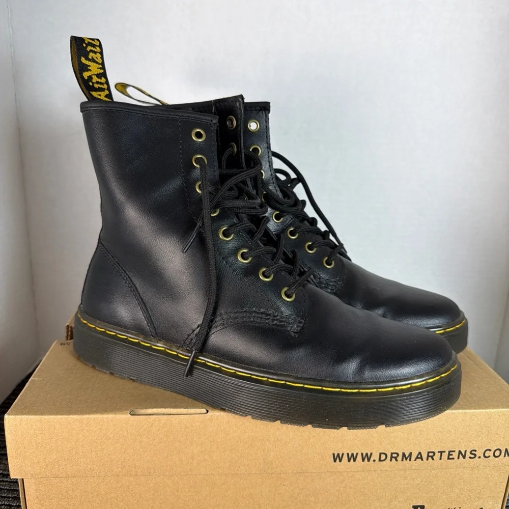 Dr. Martens AirWair Zavala Black 26132001 UK 7 EU 41 Mens 8 Womens 9 - Picture 2 of 7